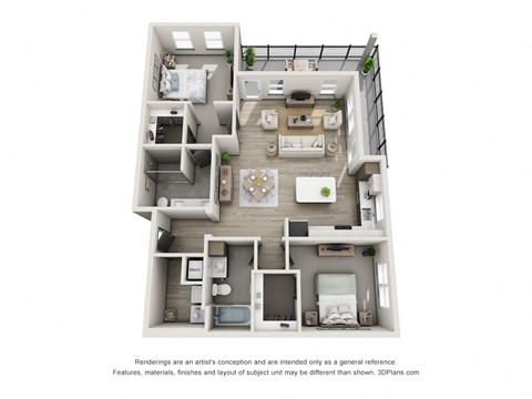 Alton Westshore B2 Floor Plan